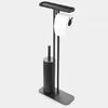 Roll Holder with Towel Holder and Shelf - MINDSET BRABANTIA